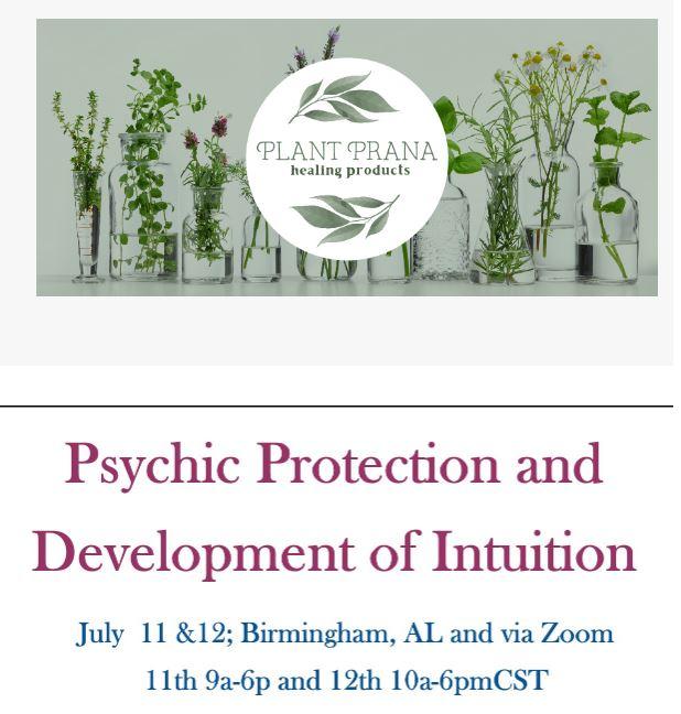 Plant Prana Healing Products Event Schedule