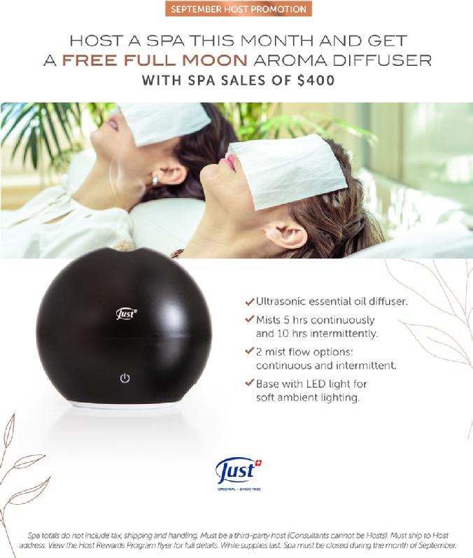 FREE JUST Full Moon Diffuser for HOST